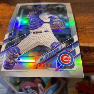 2021 Topps Wilson Contreras baseball card 