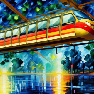 Listia Digital Collectible: Riding High in a Monorail