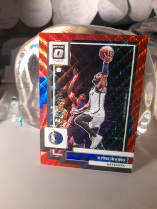 2022 Kyrie Irving Donruss Optic Red Chrome Mavericks