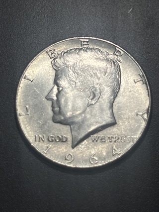 1964 Uncirculated Silver Half dollar 