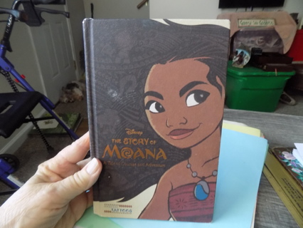 hardcover book Disney's the Story of Moana A tale of courage  & adventure