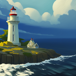 Listia Digital Collectible: St. George Reef Lighthouse