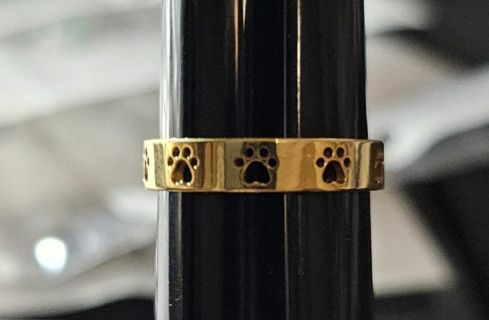 Cat/Dog Paw Print Ring