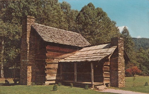 Vintage Used Postcard: gin: 1970 Farm House, NC