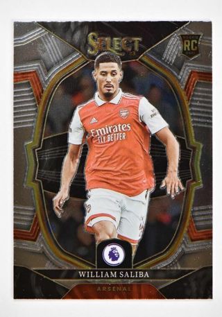 2022-23 Select English Premier League #8 William Saliba Football Card