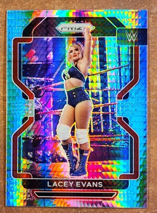 Lacey Evans 2022 Panini Prizm WWE Hyper Prizm Parallel #189