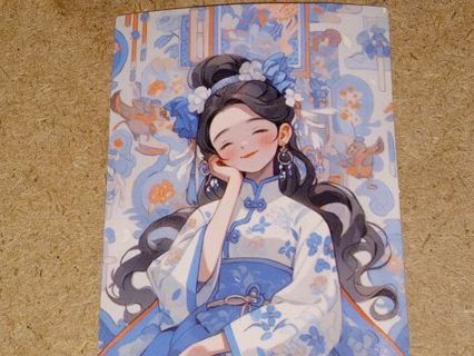 Anime one new vinyl sticker no refunds regular mail only Very nice win 2 or more get bonus