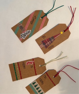 Christmas gift tags