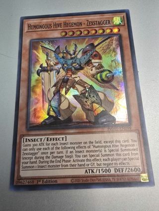 Yugioh Humongous Hive Hegemon Zexstagger PHHY-EN099