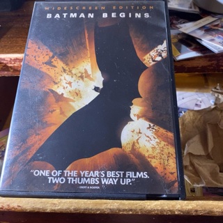 Batman begins dvd (used)