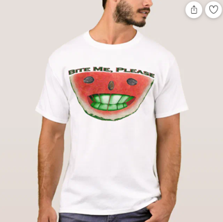 Bite Me Watermelon T-Shirt (L)