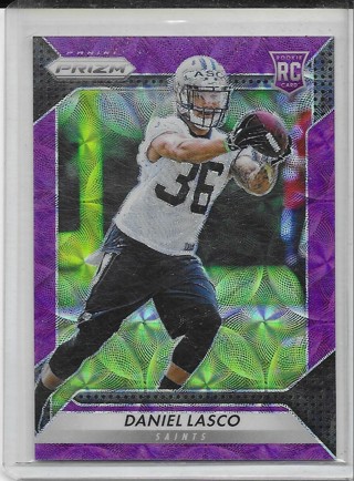 Daniel Lasco 2016 Prizm Prizms Purple Scope #232 /99