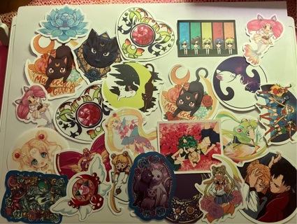 Sailor Moon misc. Stickers(set1)