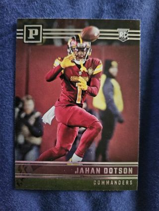 2022 Panini Chronicles Panini Rookie Jahan Dotson