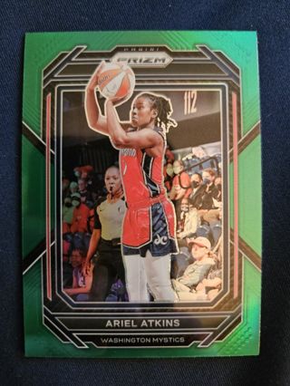 2023 Panini Prizm WNBA Green Prizm Ariel Atkins