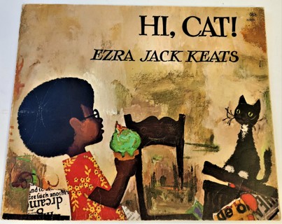 1972 HI, CAT! by Ezra Jack Keats (softcover 38 pages) VG condition