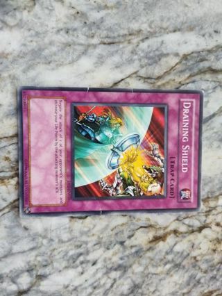 Yu-Gi-Oh Card Draining Shield - unlimited