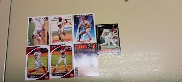 Philadelphia Phillies 7 Card Lot