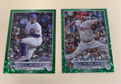 2022 Topps Update numbered baseball lot