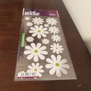 Sticko flower stickers