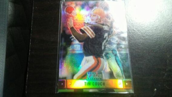 2000 BOWMAN RESERVE TIM COUCH CLEVELAND BROWNS FOOTBALL CARD# 96