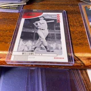 2020 panini absolute ted Williams baseball card 