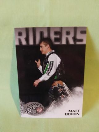 8 Seconds Trading Card # 35