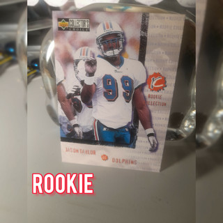 ROOKIE COLLECTION Jason Taylor UD Collectors Dolphins HOF