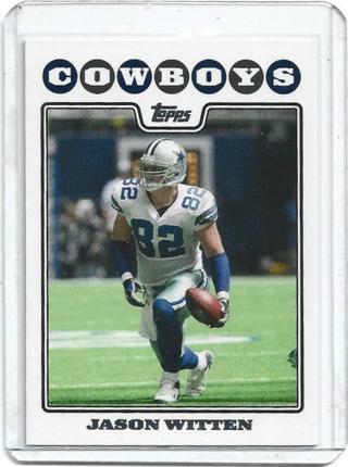 2008 TOPPS JASON WITTEN CARD