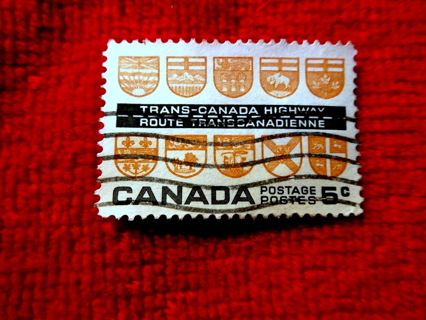  Canada "Trans-Canada Highway" stamp. 