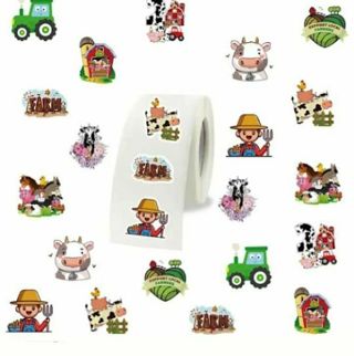 ➡️⭕(10) 1" FARMING STICKERS!!