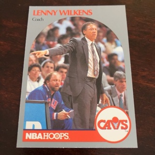 1990-91 NBA Hoops - [Base] #309 Lenny Wilkens