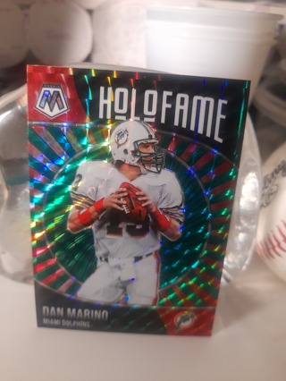 2021 Dan Marino HoloFame Chrome Mosaic Dolphins