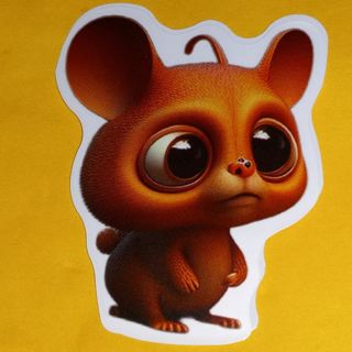 Cute nice 1⃣ vinyl sticker no refunds regular mail only Very nice quality!