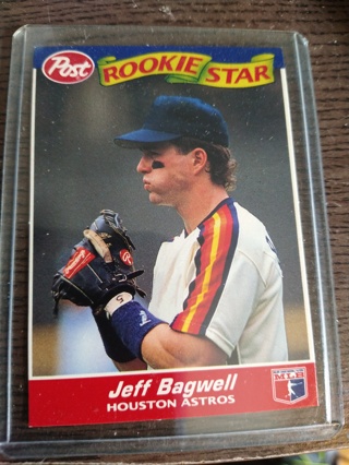 Jeff Bagwell Post Cereal Rookie Card