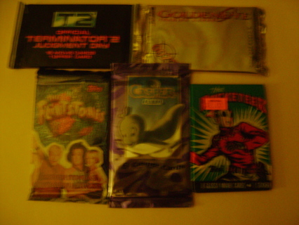 Sealed Lot of Trading cards 5 Packs