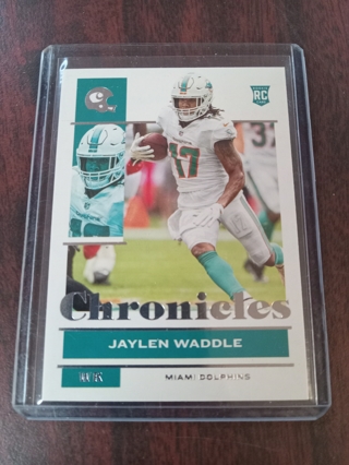 Jaylen Waddle *Rookie 2021 Chronicles Football #76