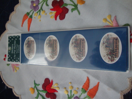 Flower Basket Sticker Acid Free ~ Free Shipping