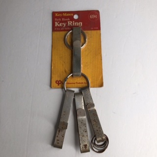 Key Mates Belt Hook Key Ring metal