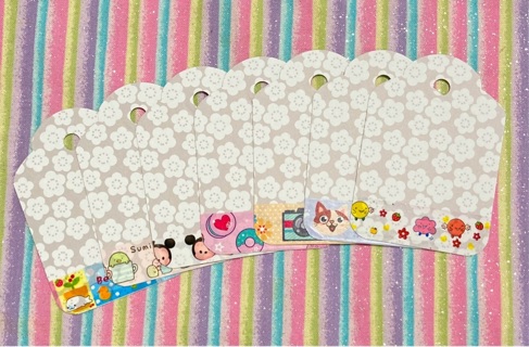 Repurposed Kawaii Gift Tags  