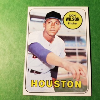 1969 - TOPPS BASEBALL CARD NO. 202 - DON WILSON - HOUSTON