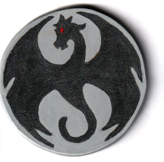 DRAGON LOGO MAGNET #7 (PLEASE READ DESCRIPTION