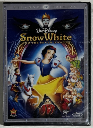 Disney Snow White And The Seven Dwarfs 3-Disc Diamond Edition Blu-ray/DVD Combo Movie - New Sealed