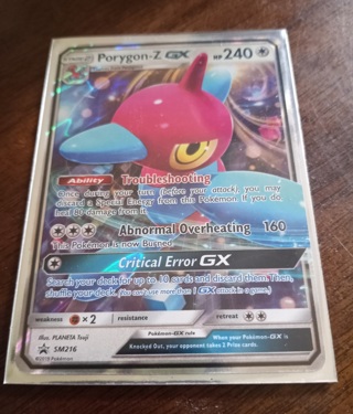 Porygon-z gx pokemon  card