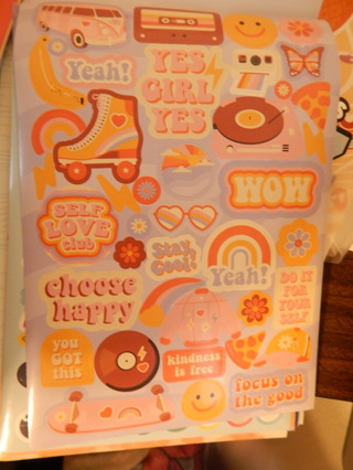 OLDIES SUMMER DAYS sticker sheet ~~NEW