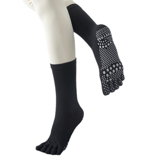 Yoga Socks Medium Stockings Grippy Socks for Women Multiple Colors Dance Training Socks Non Slip