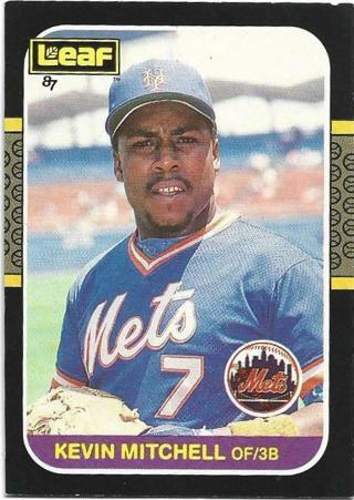 1987 LEAF KEVIN MITCHELL CARD