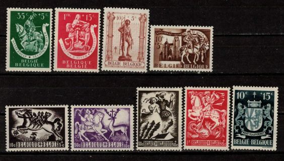 Belgium Semipostals 1942-45