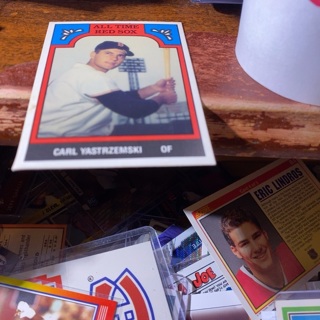 1986 tcma all-time Red Sox Carl Yastrzemski baseball card 