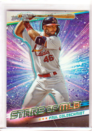 Paul Goldschmidt, 2024 Stars of MLB  Card #SMLB-1, St. Louis Cardinals, (EL)